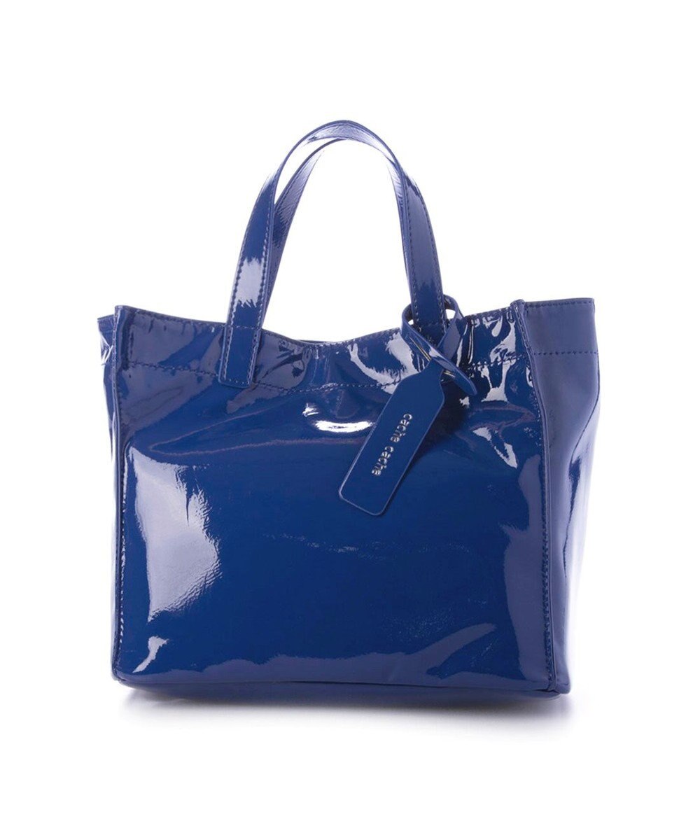 UNBILLION カシュカシュ cachecache / ソフトエナメルスクエア手提げトートS 