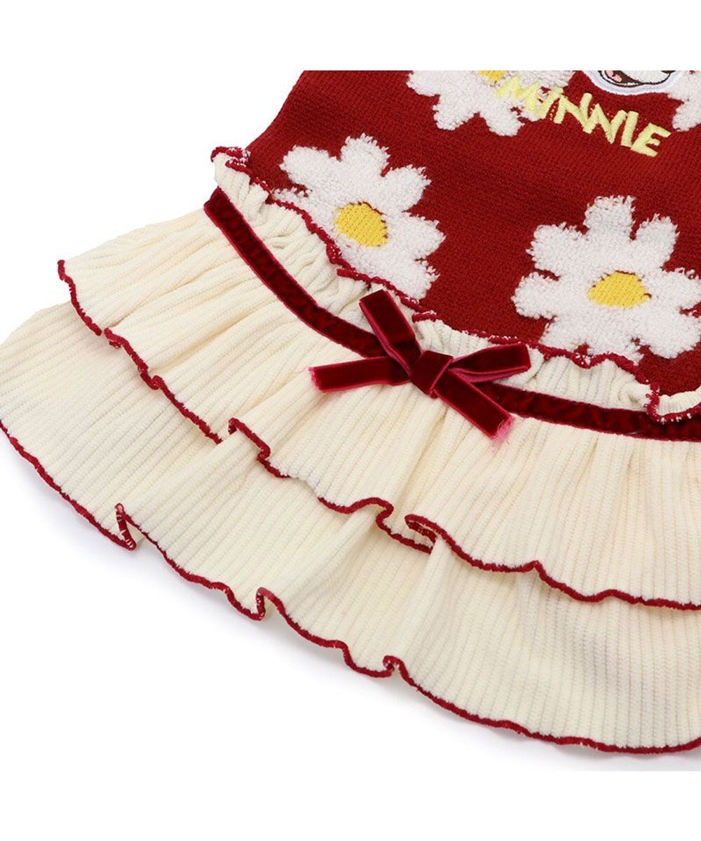 PET PARADISE ディズニー ミニー ニットスカート《花柄》小型犬 