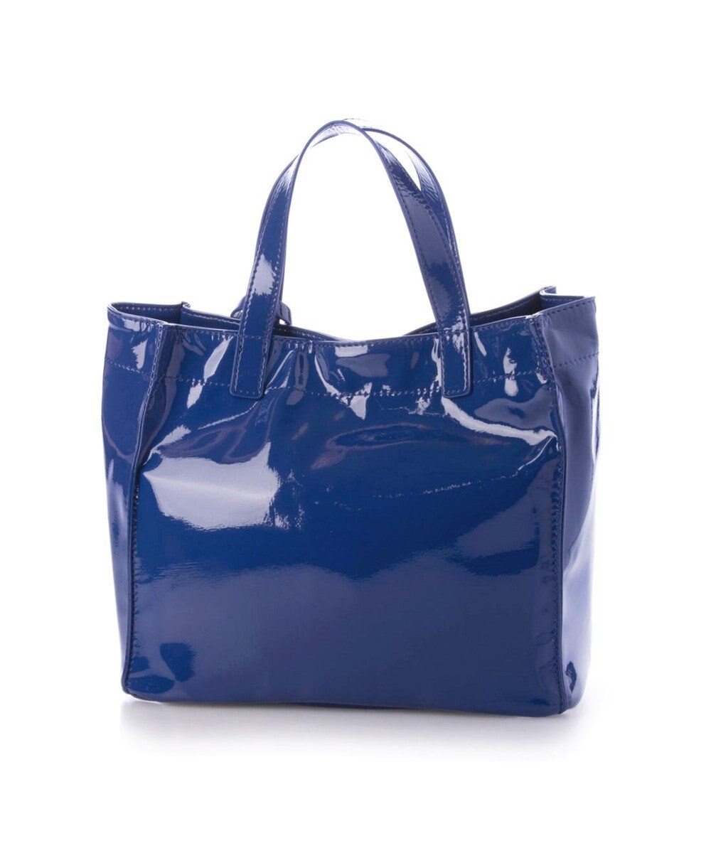 UNBILLION カシュカシュ cachecache / ソフトエナメルスクエア手提げトートS 