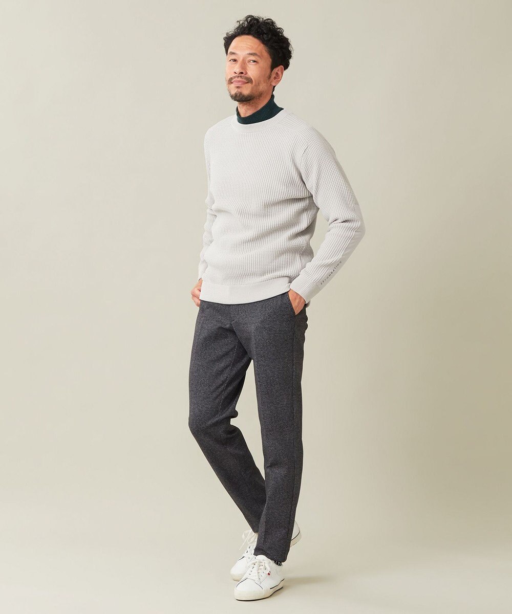 23区GOLF 【23Fondation/MEN】ワッフル ニット 