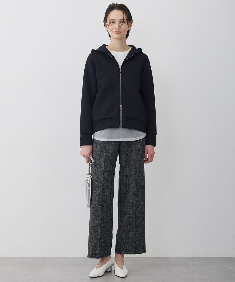 ICB 【WEB限定カラーあり】ソフトダンボール ジップアップ フーディ 