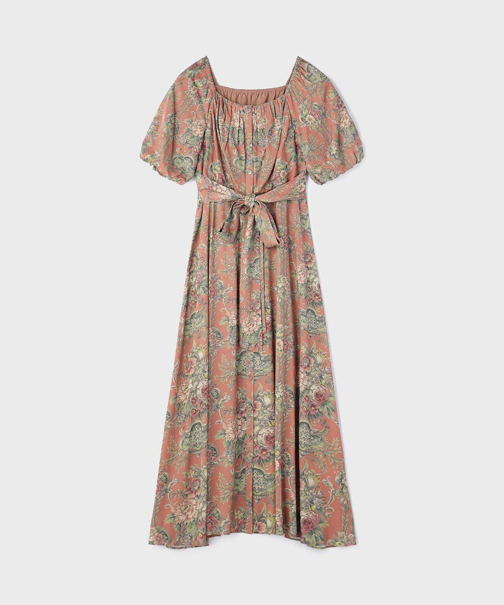 GRACE CONTINENTAL ヴィンテージフラワープリントワンピース 