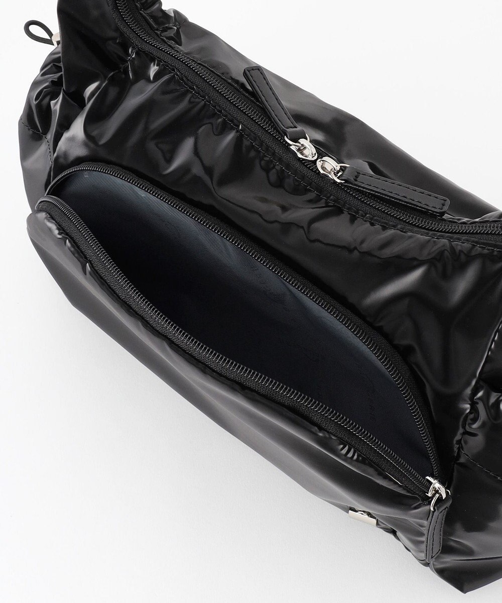 LA BAGAGERIE メタリックドロストポケット　ショルダーバッグ 