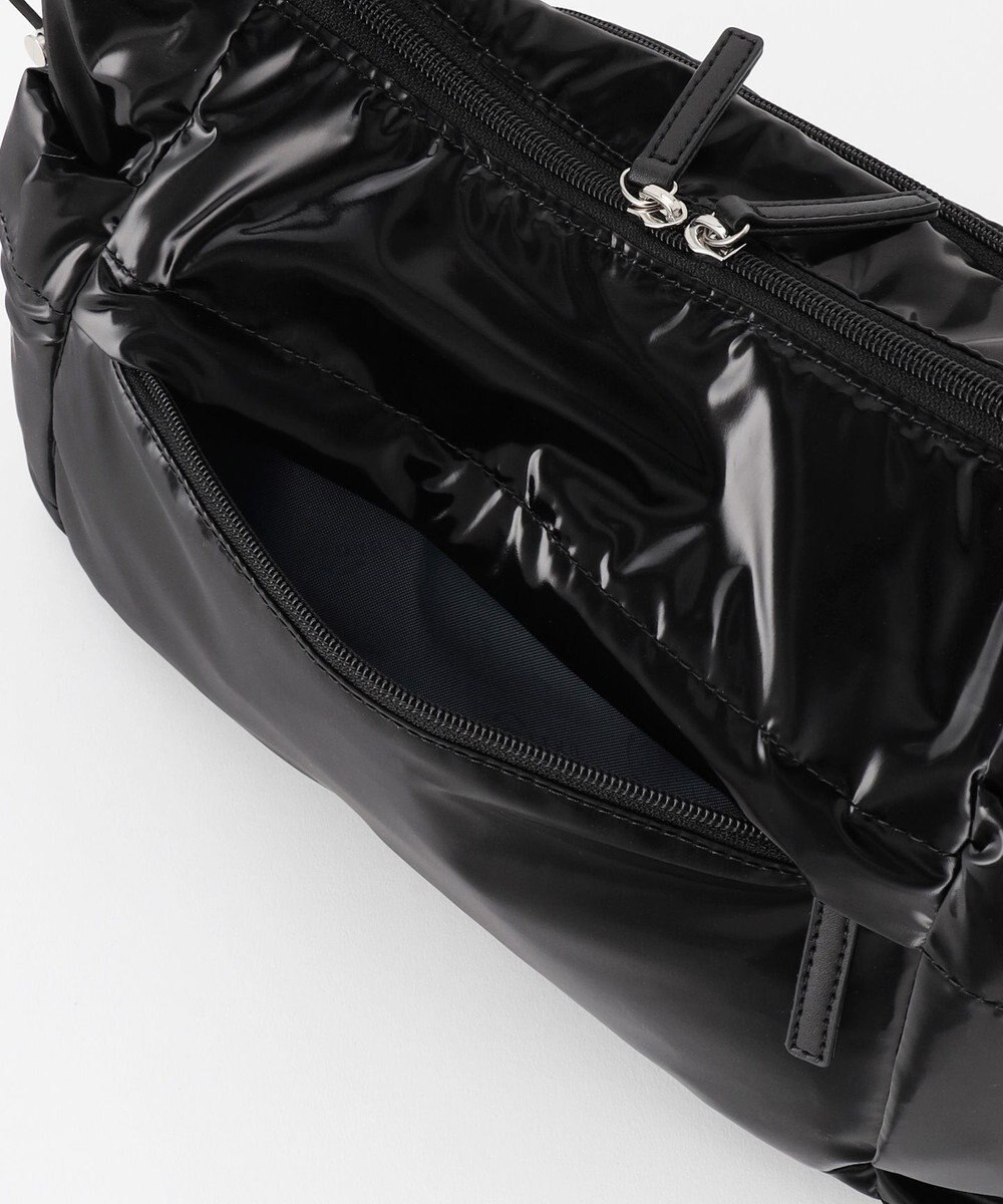 LA BAGAGERIE メタリックドロストポケット　ショルダーバッグ 