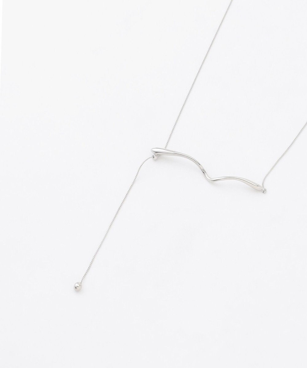 ANY ウェーブトップラリエットネックレス 