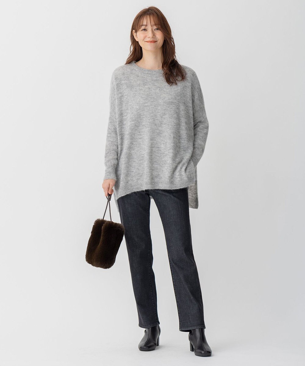 自由区 【WE WANT/新色登場/着丈+2cm 】365DENIM Ⅱ ストレートスリムデニム パンツ 