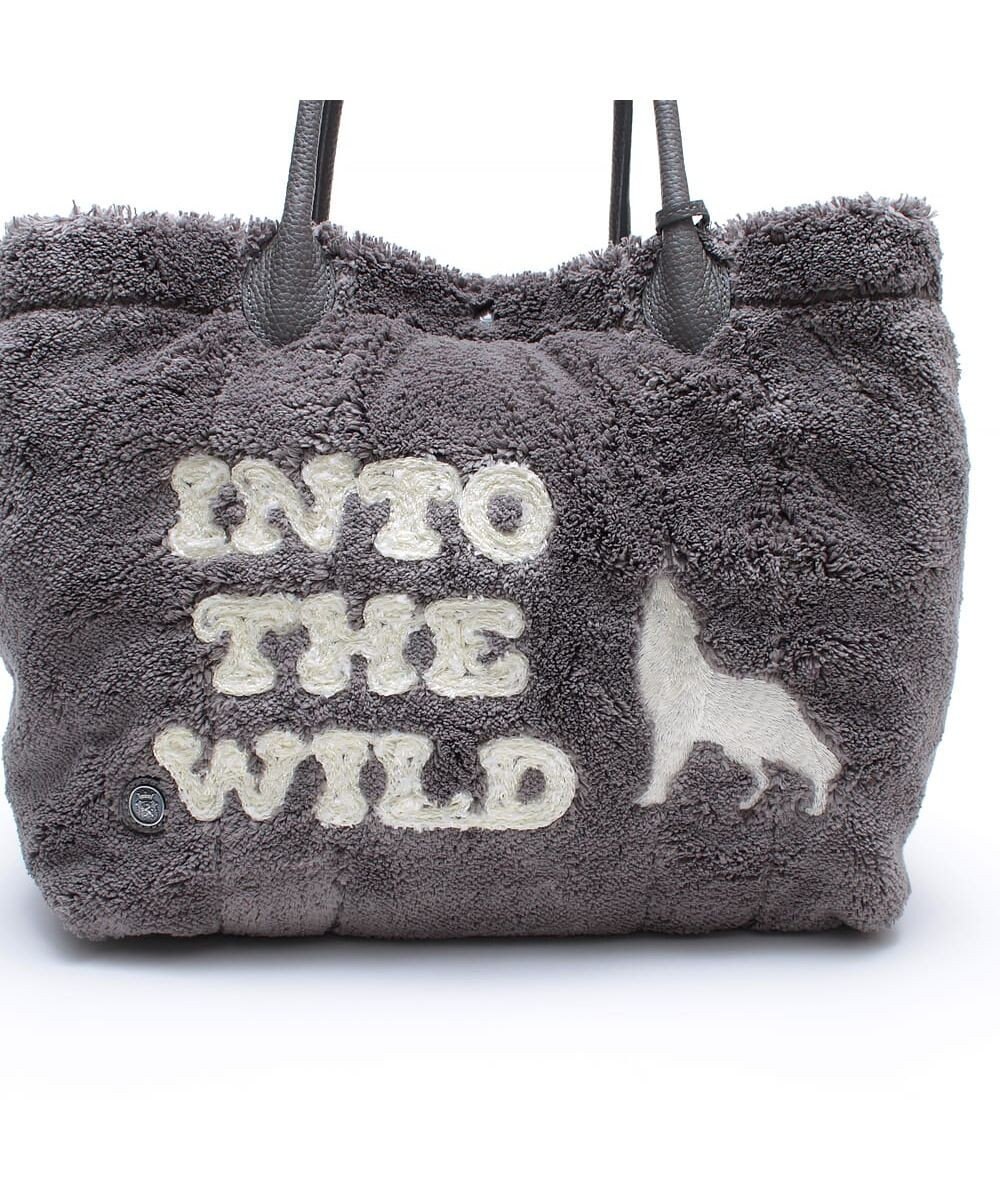 A.D.M.J. 【もこもこ】オスカー/コード刺しゅうキューブトート34cm(Dカン＋) 