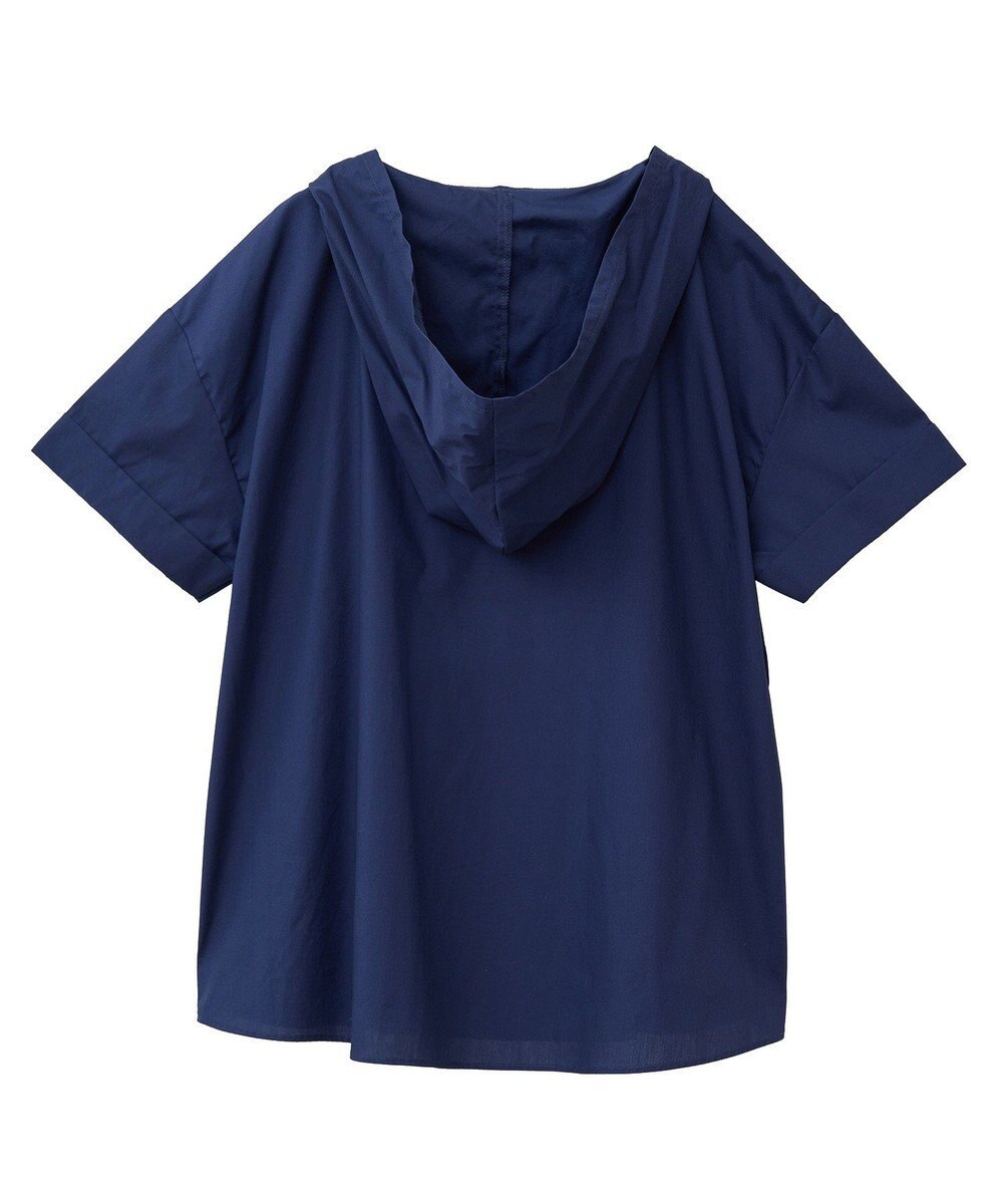 CRAFT STANDARD BOUTIQUE オーバーサイジングフード付きシャツ 