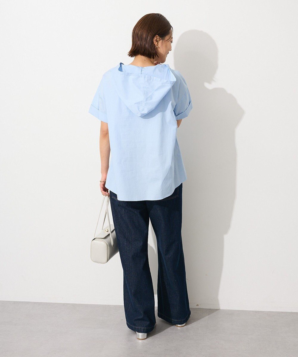 CRAFT STANDARD BOUTIQUE オーバーサイジングフード付きシャツ 