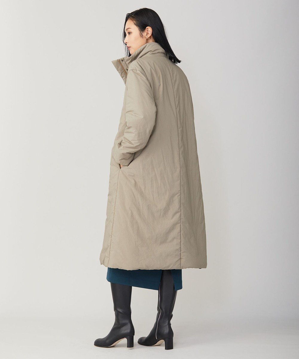 ICB L パディングロングコート 
