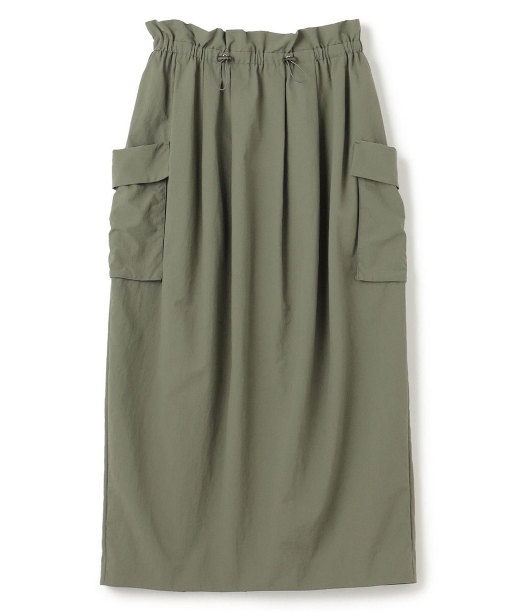 uncrave 【撥水・洗濯機洗い可】ライトプルーフナイロン スカート（uncrave WHITE） 