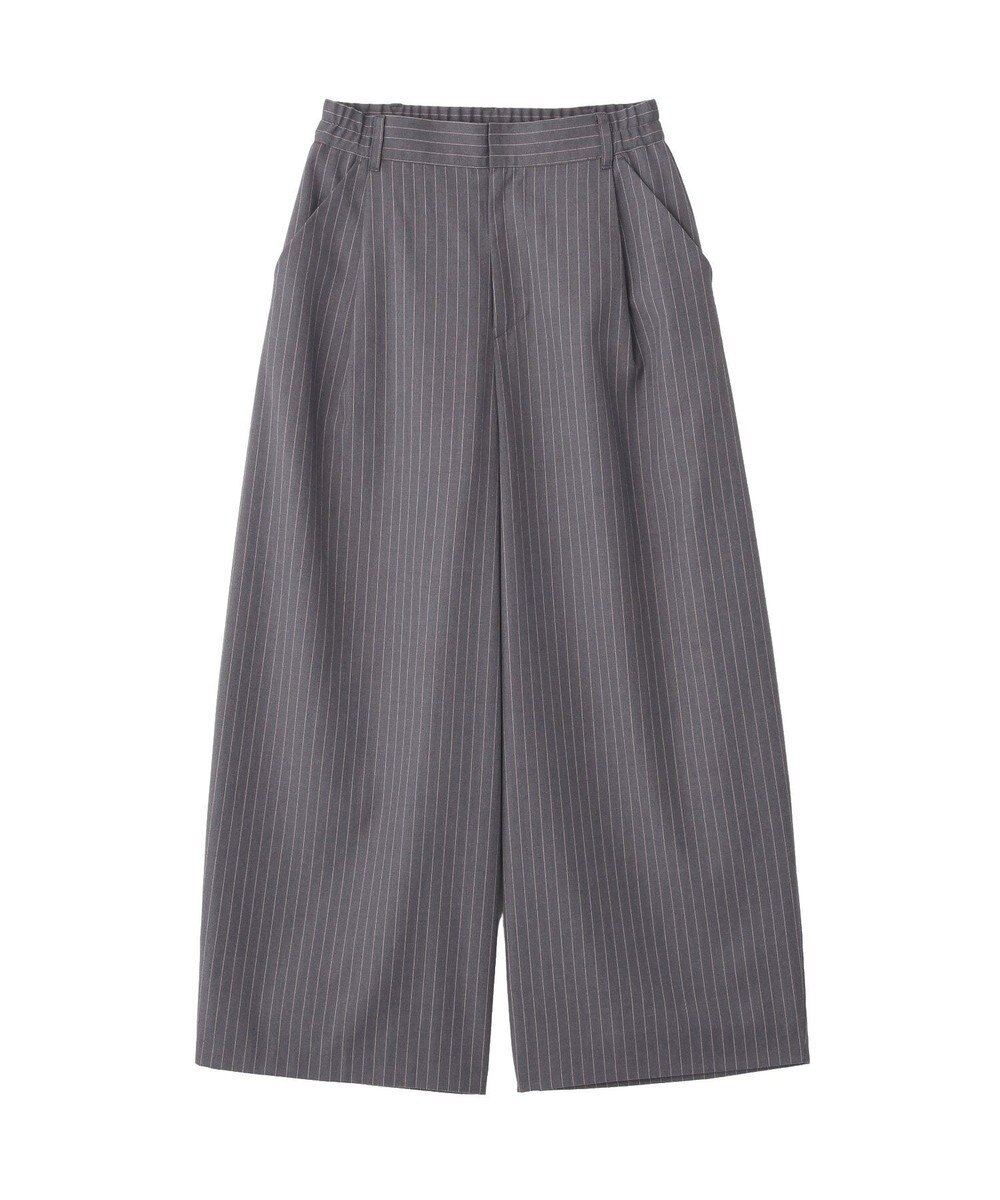 CRAFT STANDARD BOUTIQUE ストライプタックカーブパンツ 