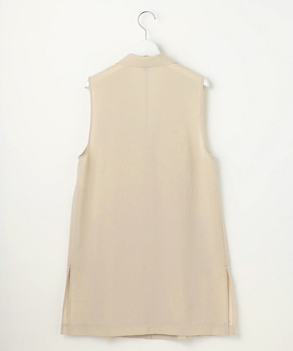 J.PRESS LADIES L 【洗える】ボイルドワッシャー ジレ 