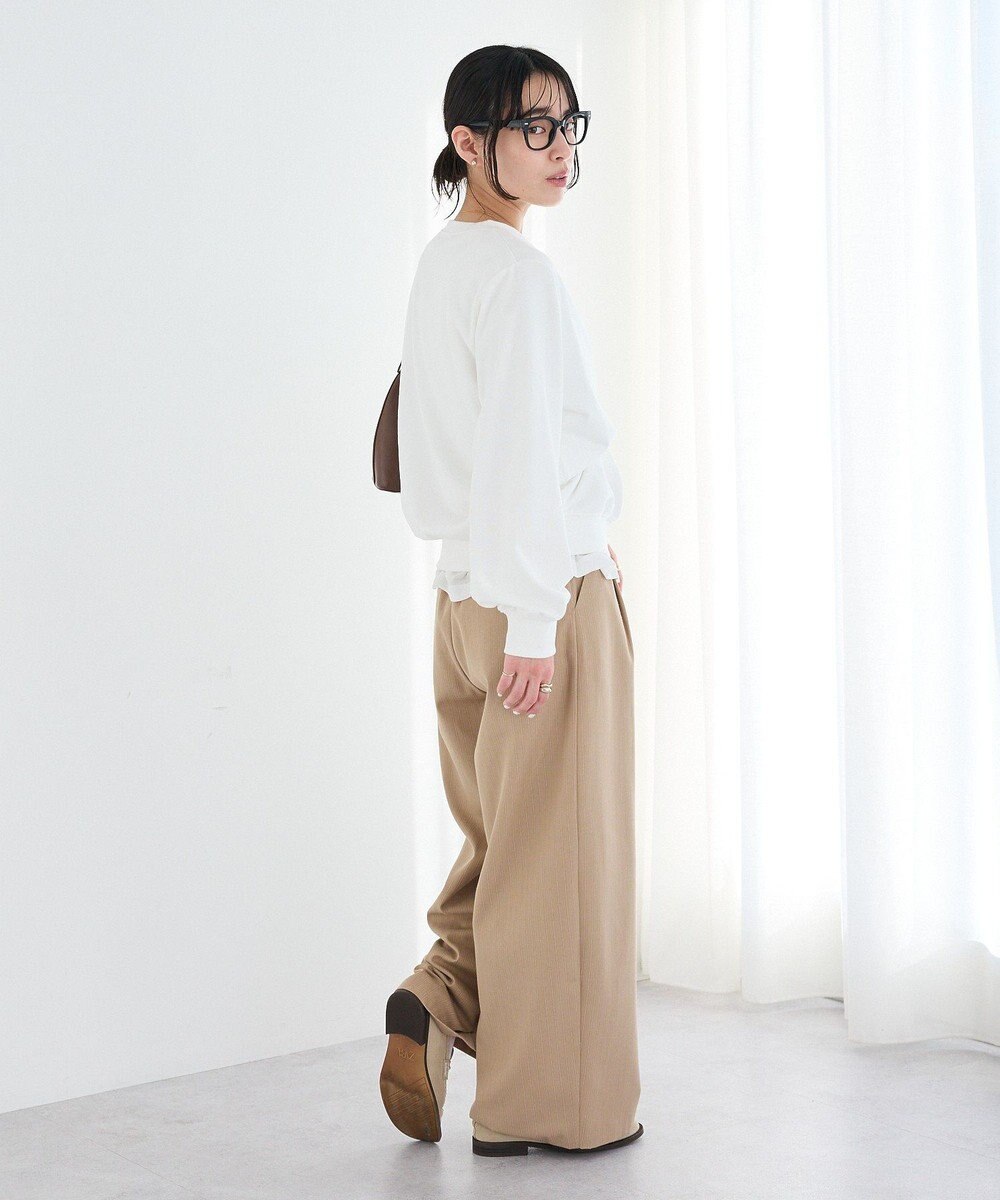 CRAFT STANDARD BOUTIQUE ストライプタックカーブパンツ 