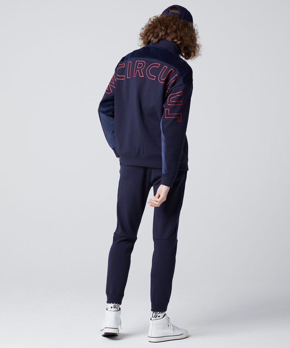 PW CIRCULUS 【MEN】ジャージー スタンド ジップアップ ブルゾン 