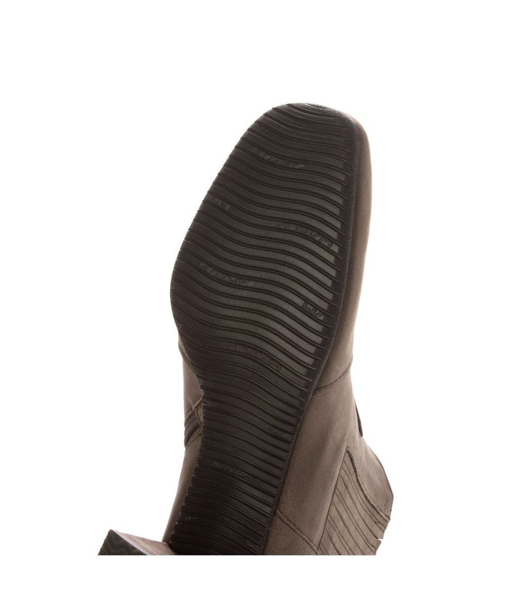 MODE ET JACOMO <D'ICI>【３E】ウエスタンタイプチャンキーヒールショートブーツ 