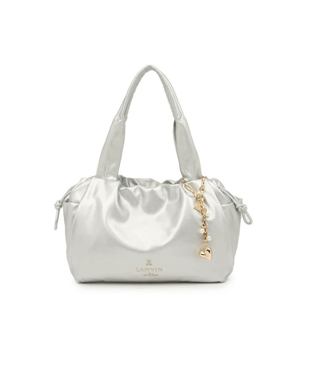 LANVIN en Bleu スフレ ハンドバッグ 