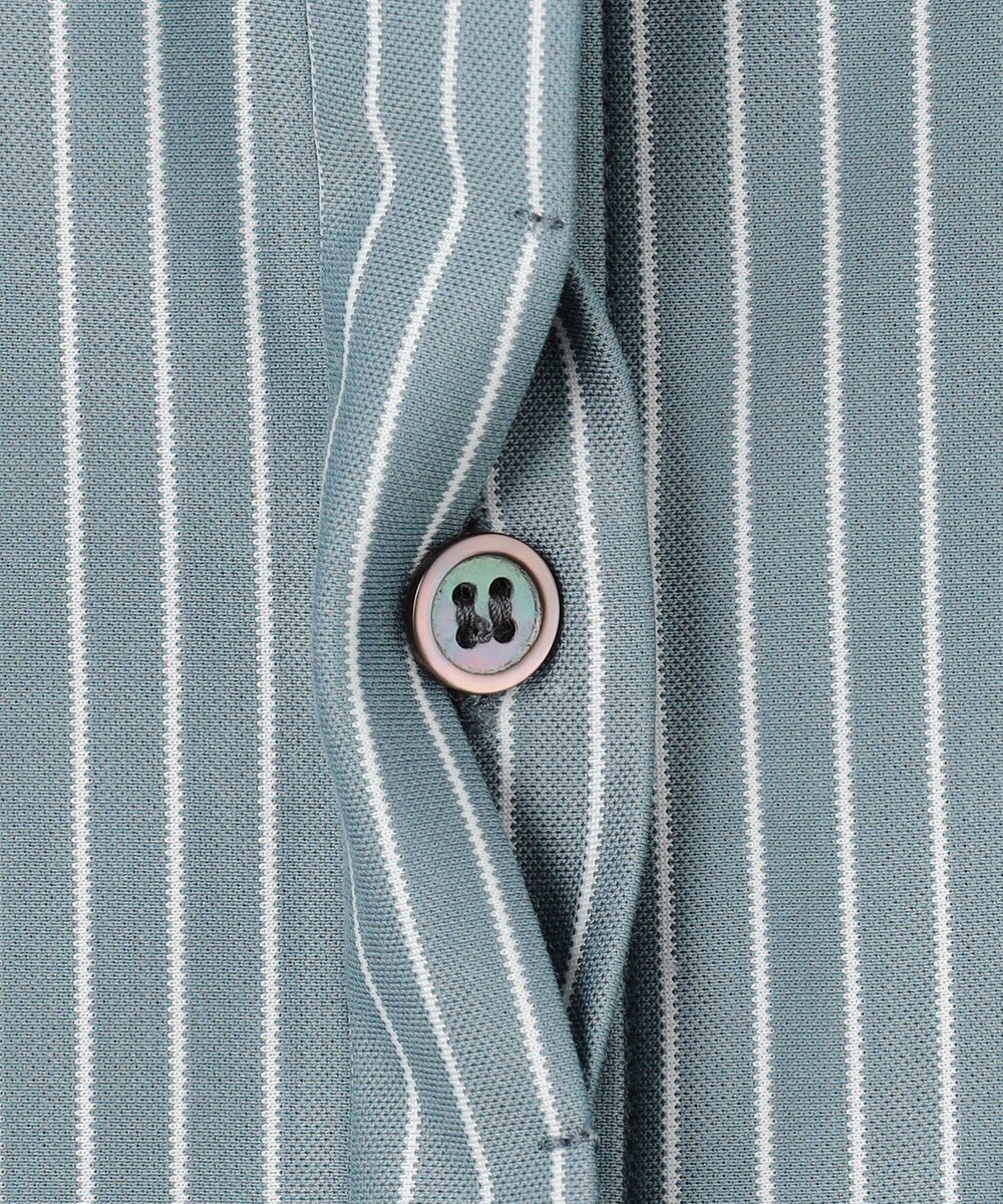 J.PRESS LADIES L ストライプジャージー ピンタック カットソー 