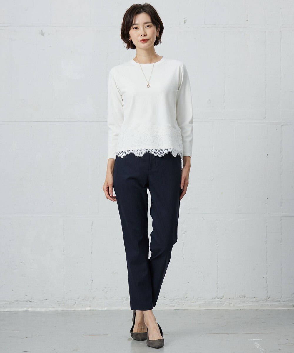 J.PRESS LADIES ヴィンテージオーバルリング ネックレス 