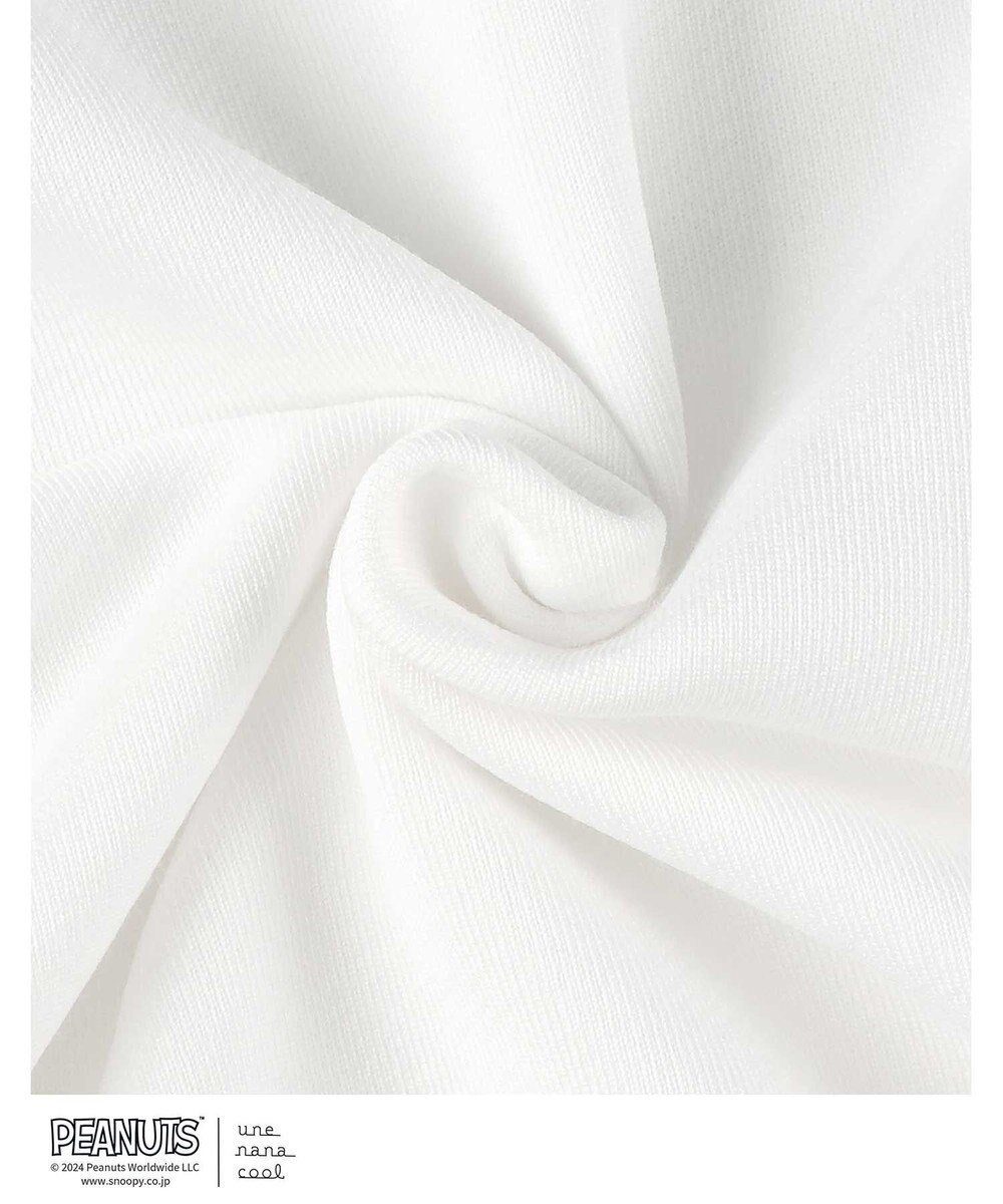 une nana cool MADE WITH PEANUTS なめらか綿混フーディーパジャマ 