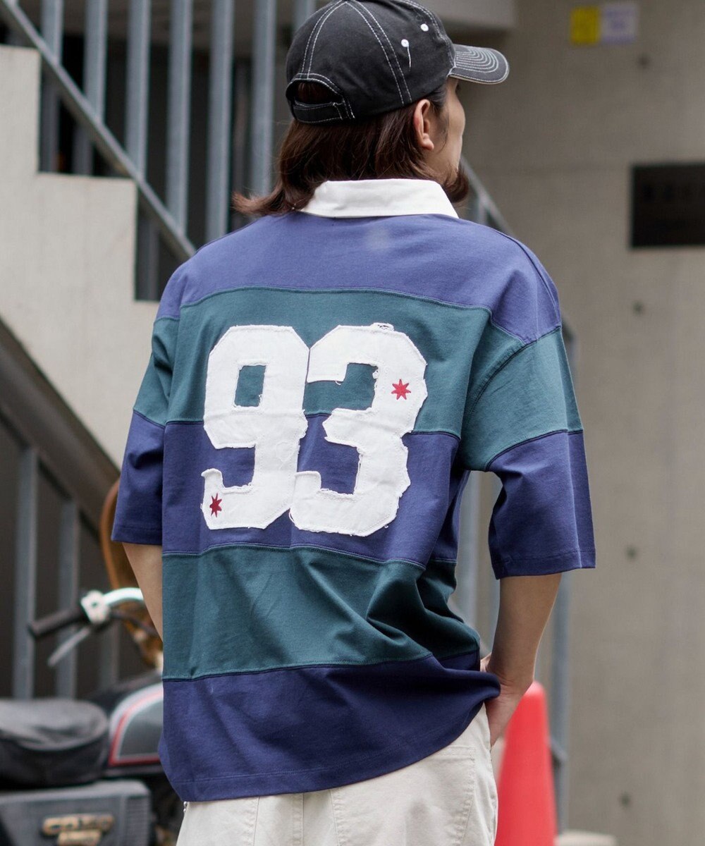 WEGO 【ユニセックス着用ITEM】ナンバリングラガーシャツ 