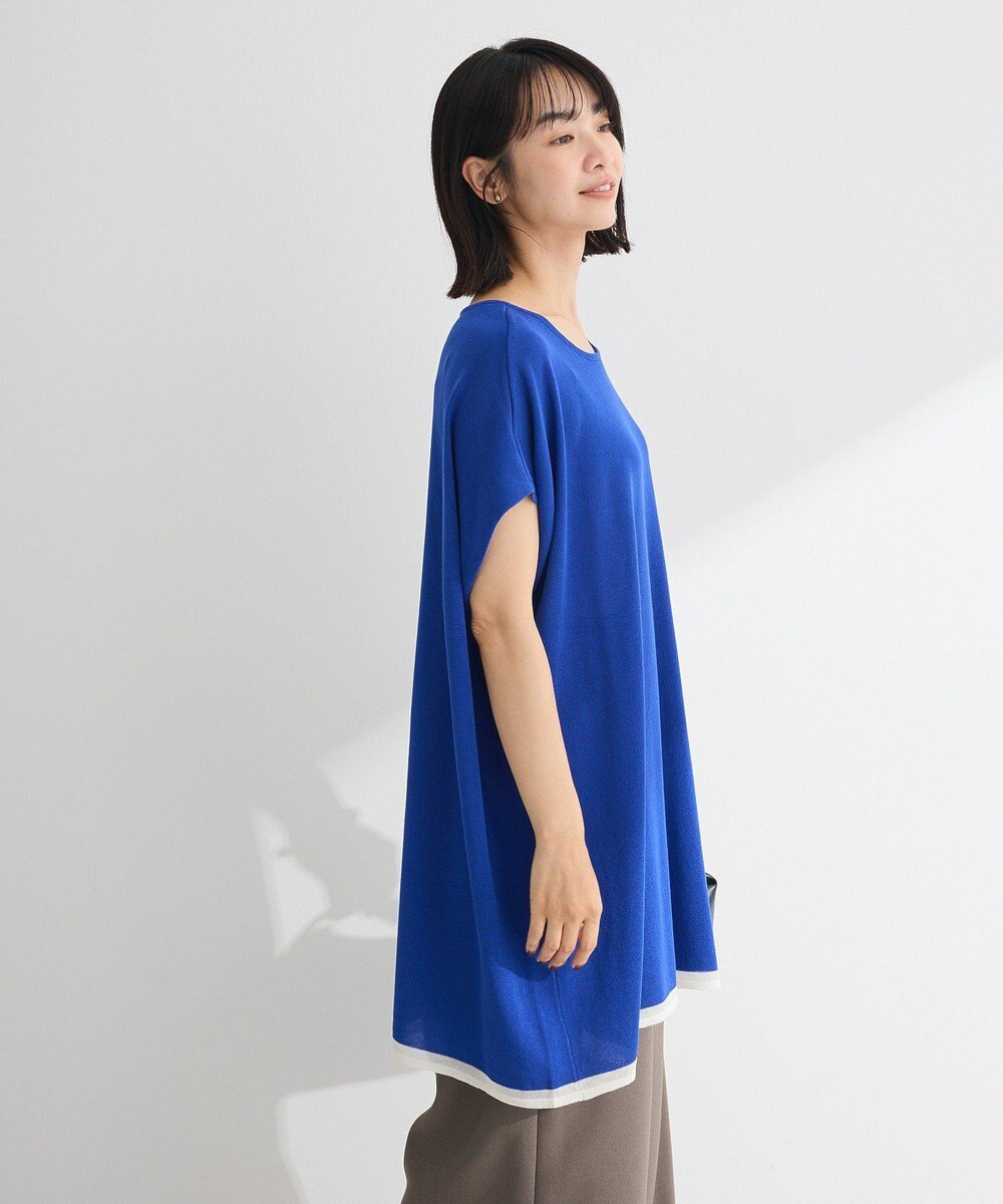 Green Parks 接触冷感ゆったりニットチュニック 