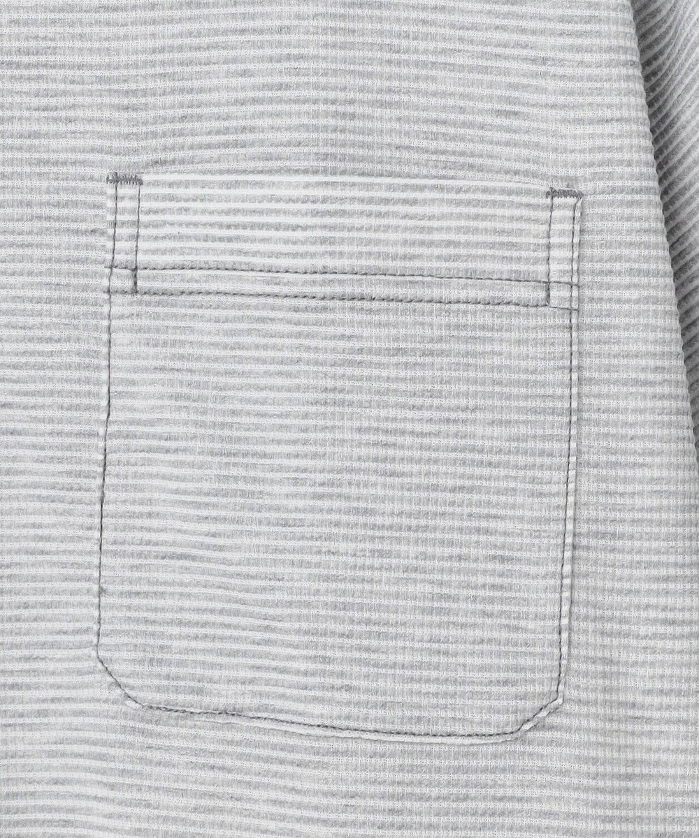 JOSEPH ABBOUD MOUNTAIN 【ゆったり】グリットワッフル　アウトドアポロ シャツ 