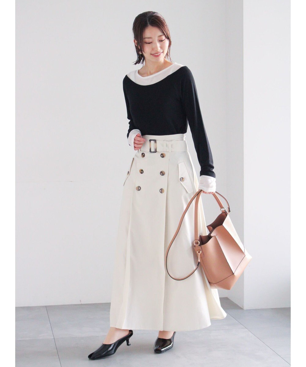 Te chichi レイヤードテレコトップス 