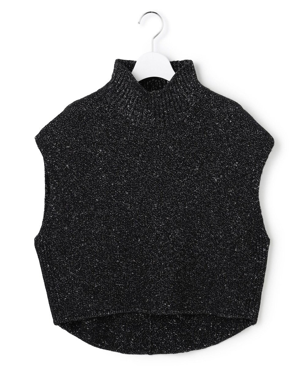 ICB L 【30th ANNIVERSARY】 カシミヤブレンドルレックス ハイネックニットベスト 