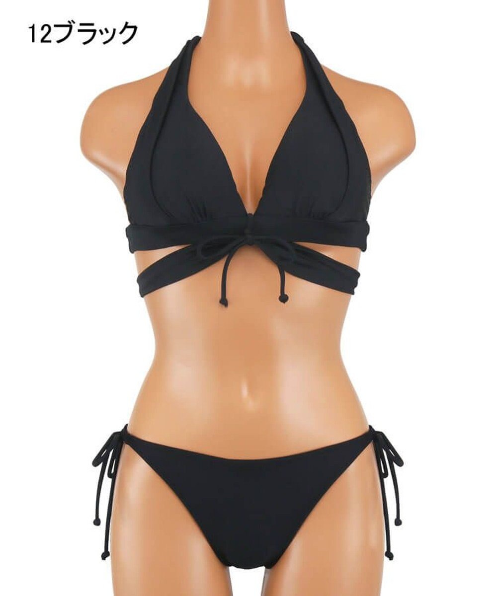 San-ai Resort（三愛水着楽園） ナチュラルだけどしっかり盛れる【ナチュラルアップブラ】ノンワイヤービキニ　7M・9M 