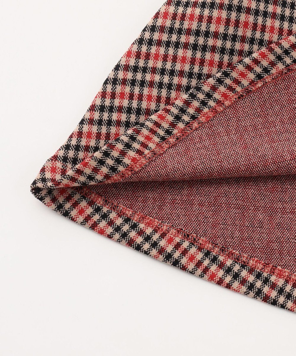 組曲 KIDS 【110-140㎝】チェックジャガード ワンピース 