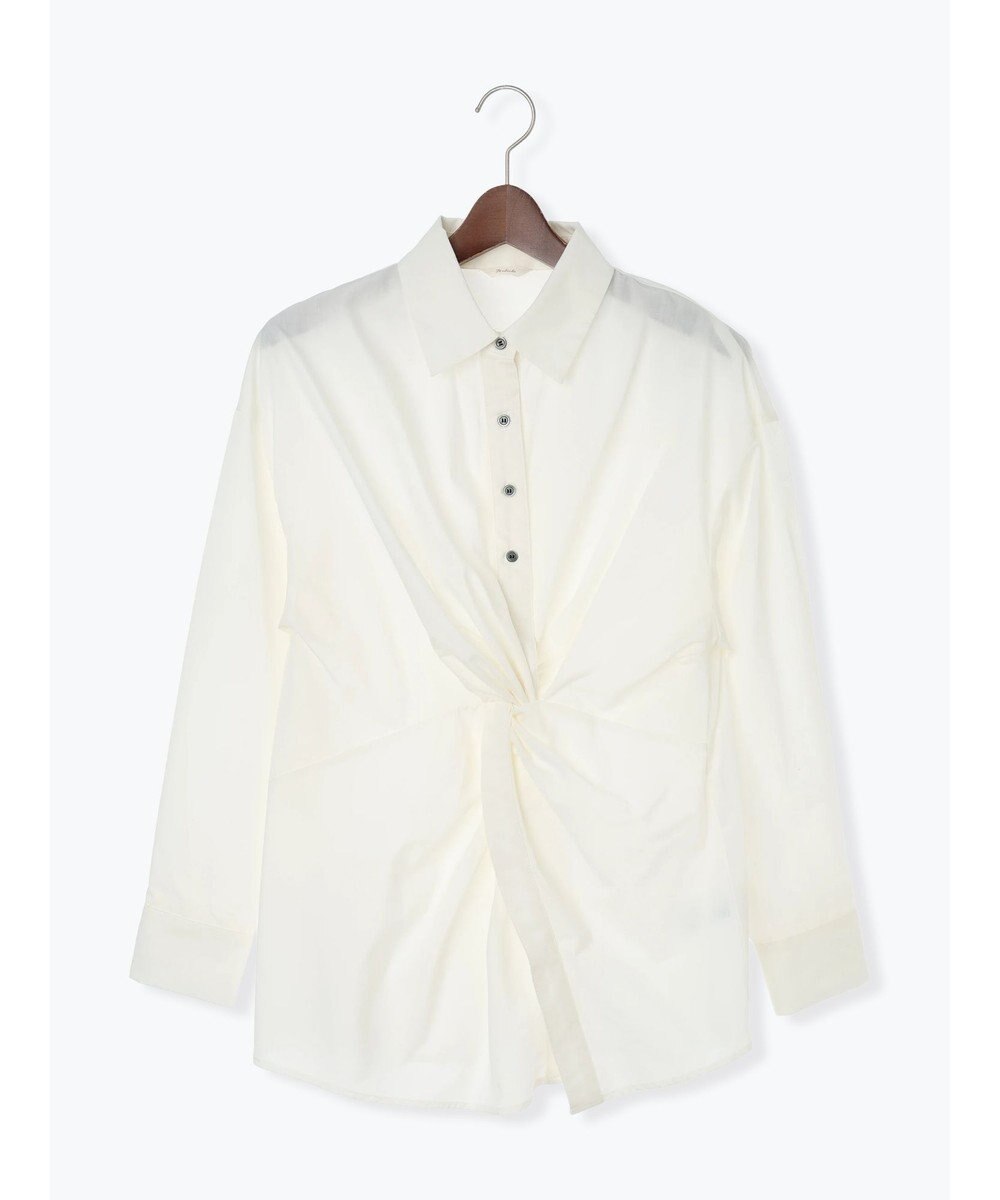 Te chichi ツイストデザインシャツ《2025Autumn catalog vol.2 item》 