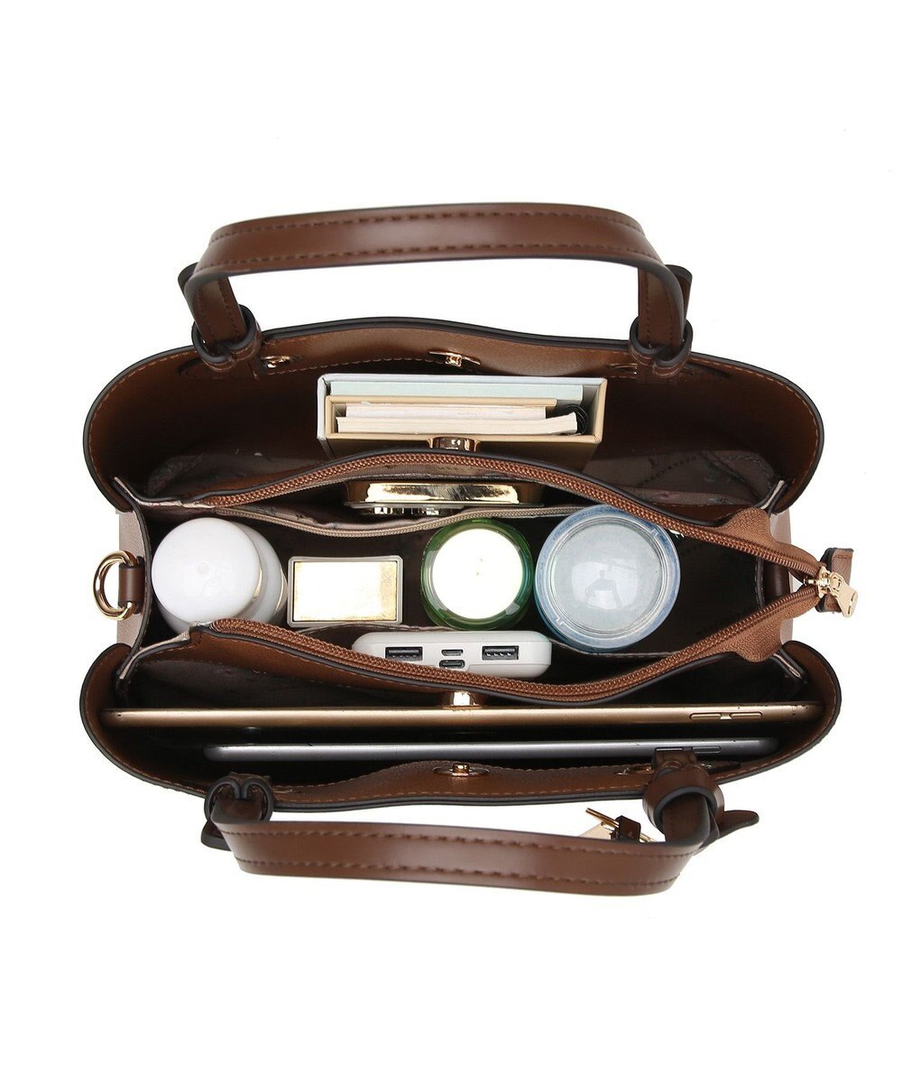 style code 【MERCURYDUO/マーキュリーデュオ】限定3点セット　①キーリング付両アオリハンドバッグ、②縦長ショルダーバッグパスポート入れ、③Wファスナースマートキーケース 