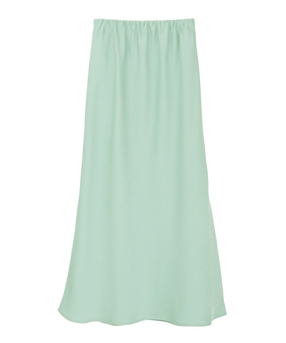 YECCA VECCA サテンフレアスカート 