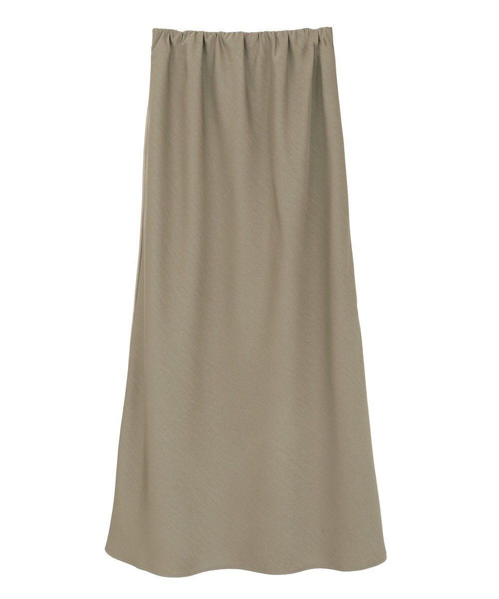 YECCA VECCA サテンフレアスカート 