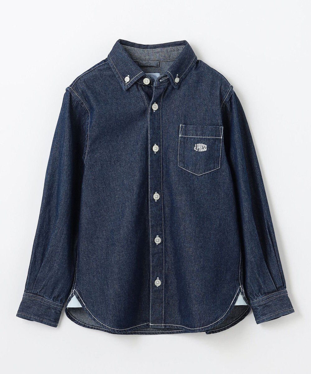 J.PRESS KIDS 【110-130cm】5.5オンス ダンガリーシャツ 