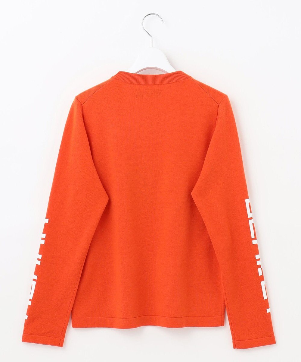 PW CIRCULUS 【WOMEN】【洗える】ベアフェイスモチーフ クルーネック ニット 