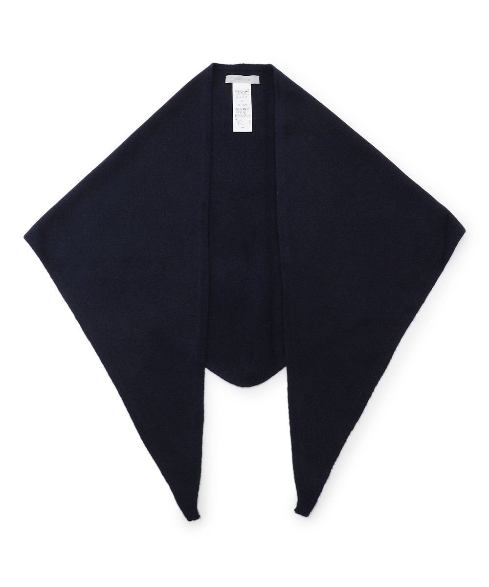 UNFILO 【WEB/一部店舗限定】ふわふわニット 三角ストール 