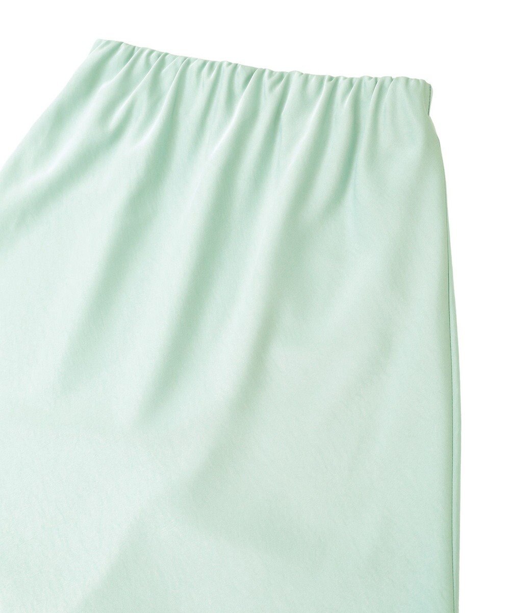 YECCA VECCA サテンフレアスカート 