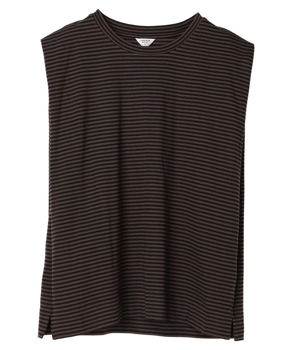 AMERICAN HOLIC ショルダータックノースリーブプルオーバー 