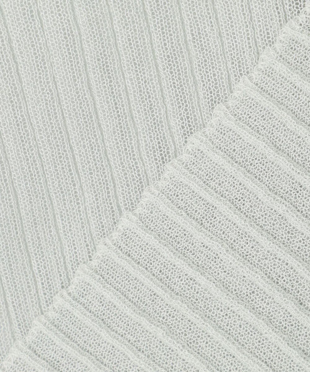 uncrave シアー リブ クルーネック ニット（uncrave STANDARD） 