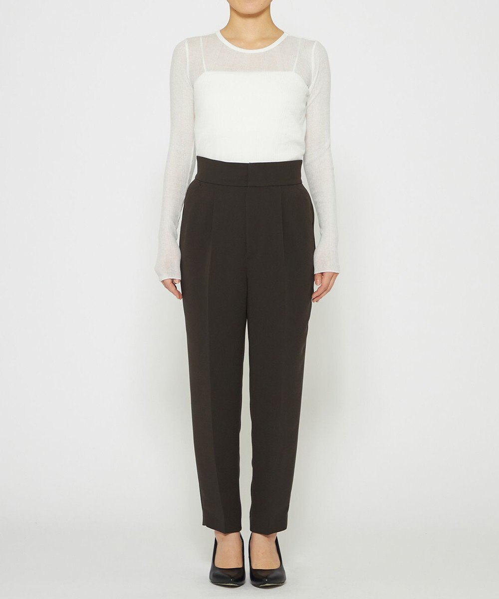 uncrave 【手洗い可】シアー ランダムリブ カットソー（uncrave STANDARD） 