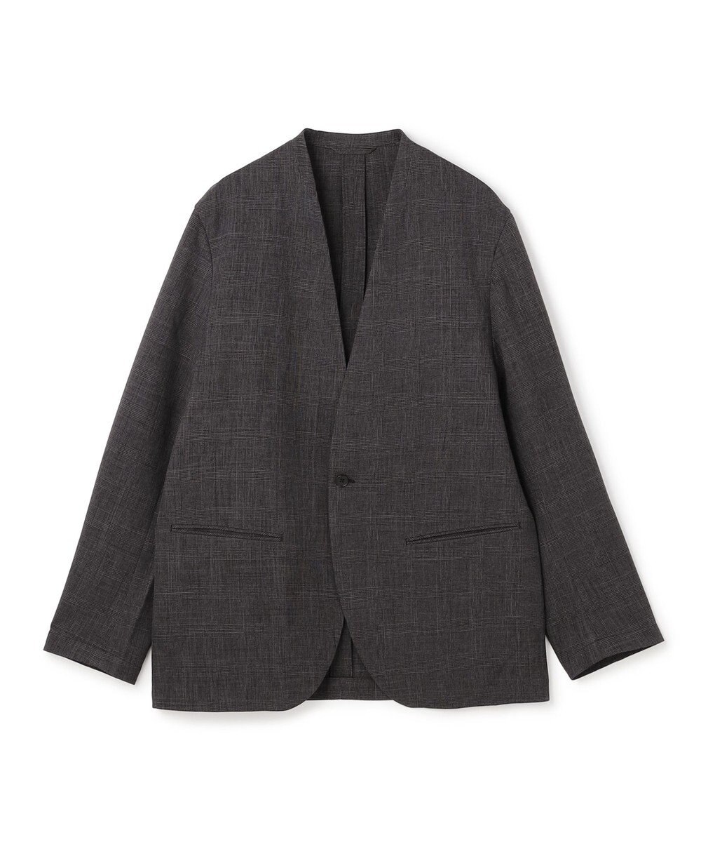 UNFILO MENS ウーリーノ ノーカラージャケット 