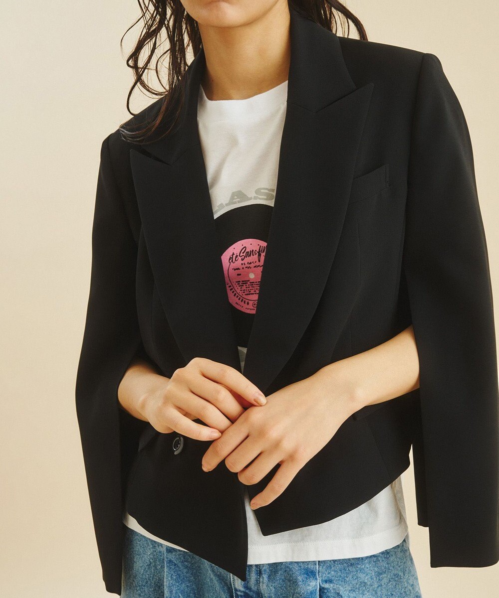 GRACE CONTINENTAL ミリタリーショートジャケット 