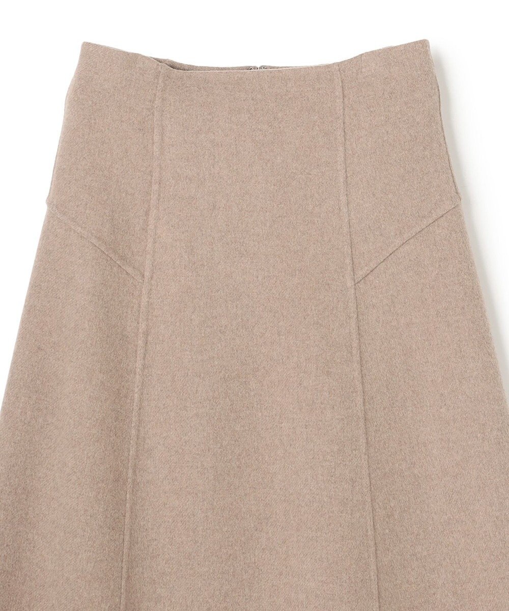 BEIGE， BOW / ウールリバー フレアスカート 