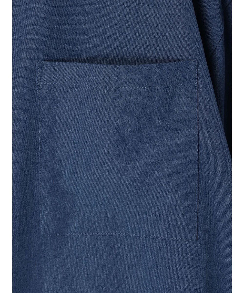 earth music&ecology リボンポイントシャツチュニック 