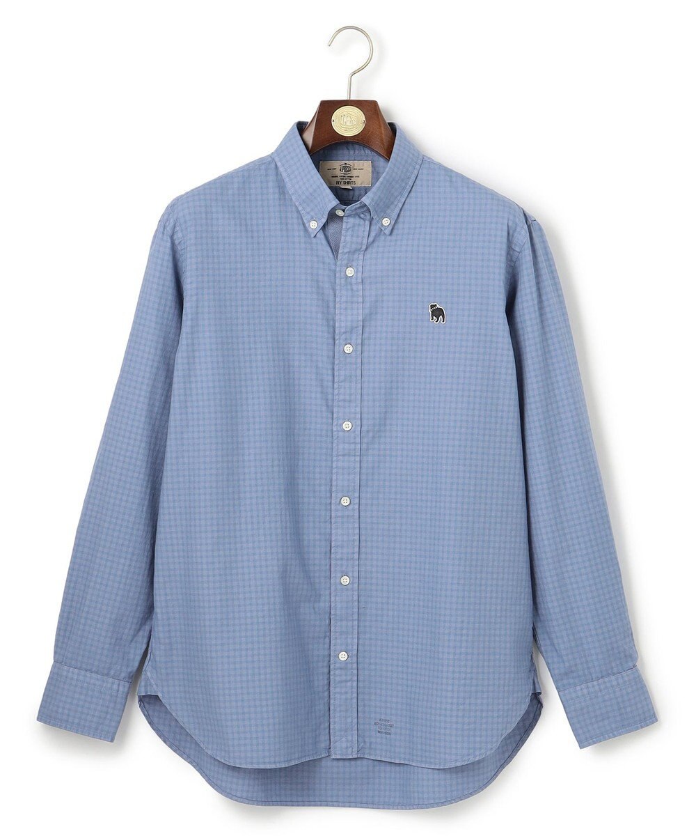 J.PRESS MEN このさりげなさが大人気【IVY COLLECTION】【UNISEX】バックブルチェックガーメントダイ シャツ / B.D. 