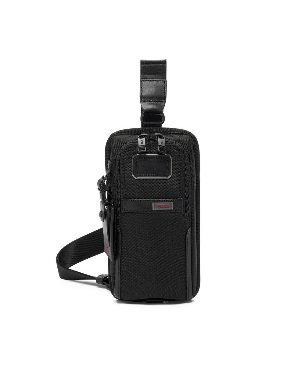 未使用】TUMI 「プラトーン」スリングブラックコーテッドキャンバス