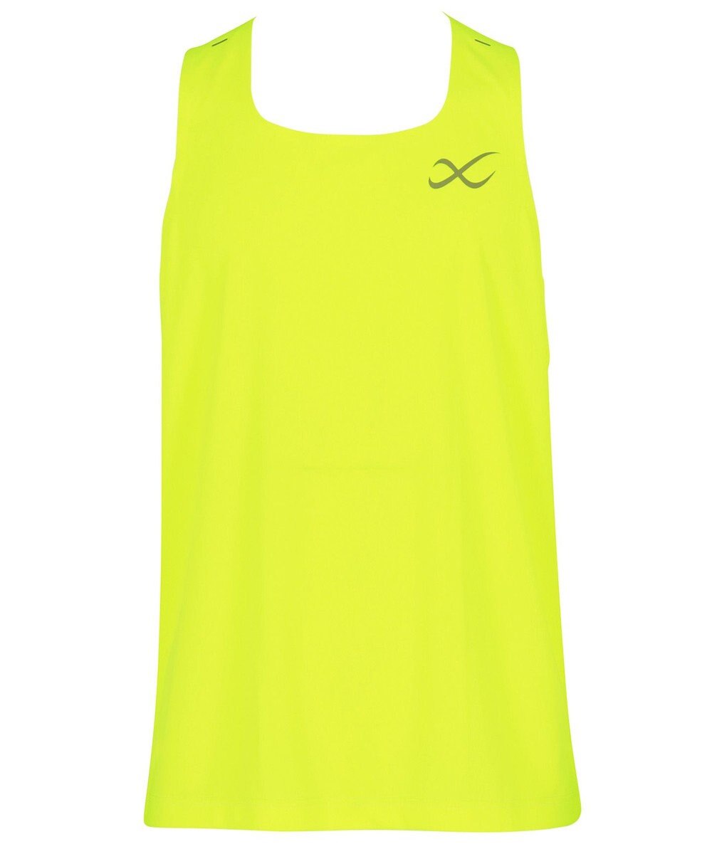 CW-X 【MEN】 CW-X トップス 【薄軽ランニングシャツ】 ノースリーブ タンクトップ スクエアネック 吸汗速乾性(本体) メンズ DLO180 /ワコール 