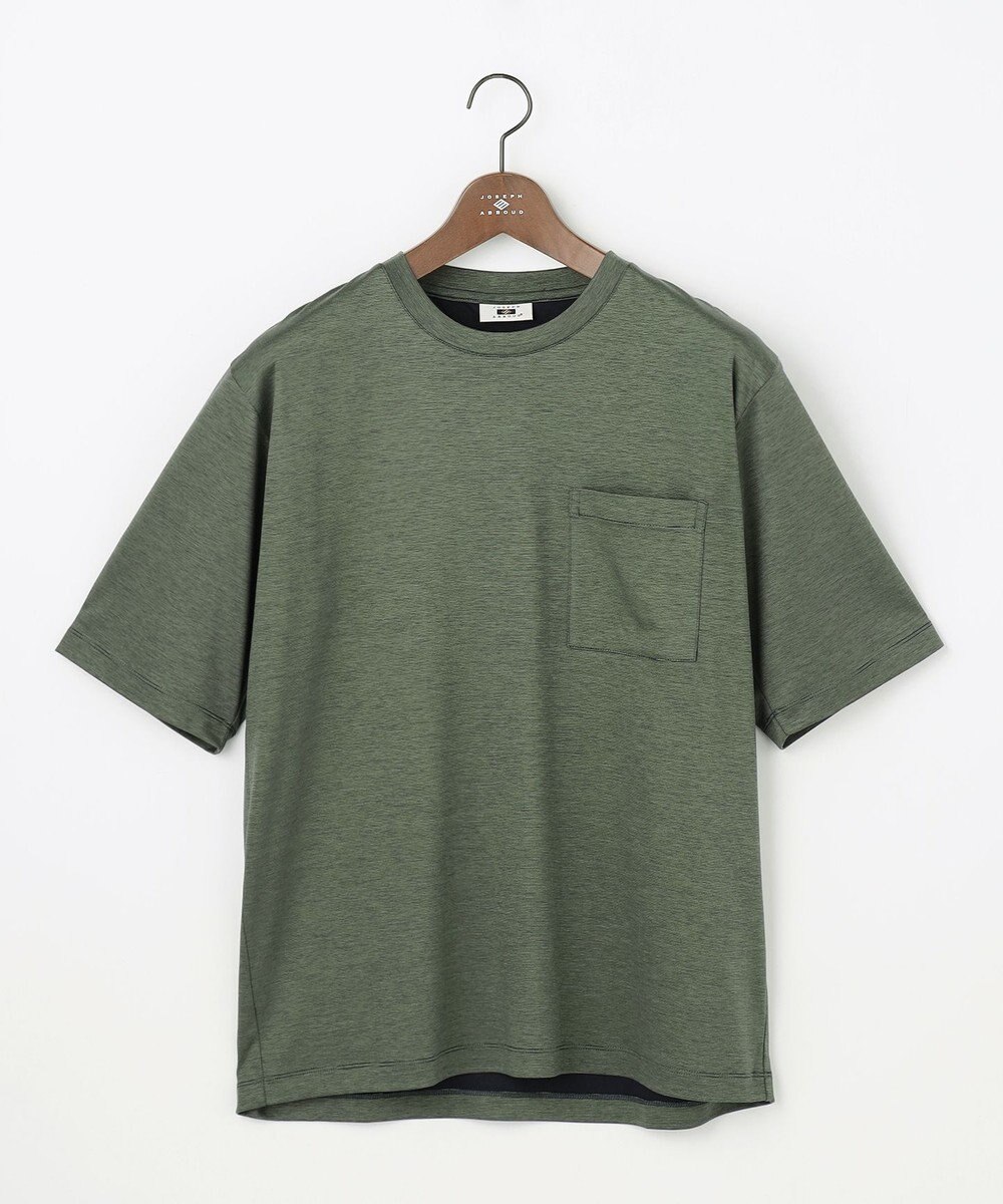 JOSEPH ABBOUD 【キングサイズ・ジャージー素材・ストレッチ】コンパクトコットンジャージー Tシャツ 